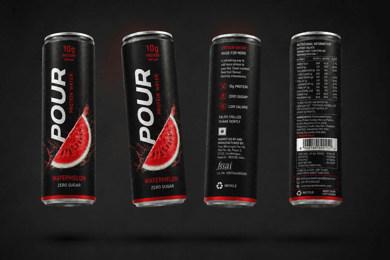 POUR product lineup - Slide 3